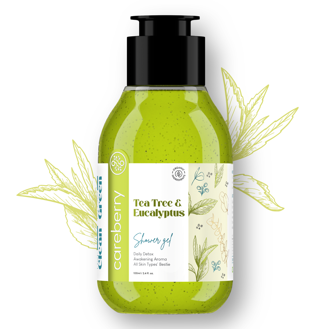Tägliches Detox-Duschgel mit Teebaum und Eukalyptus
